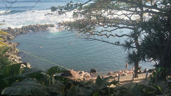 Manapany-Les-Bains. Terrain de 480 m² constructible R+1+C, avec tout à l'égout.