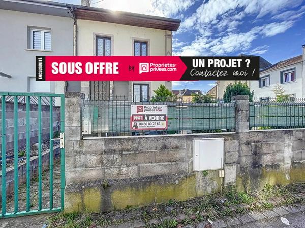 Maison à rénover cité Briand à Mulhouse de 89m2