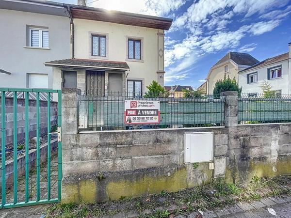 Maison à rénover cité Briand à Mulhouse de 89m2