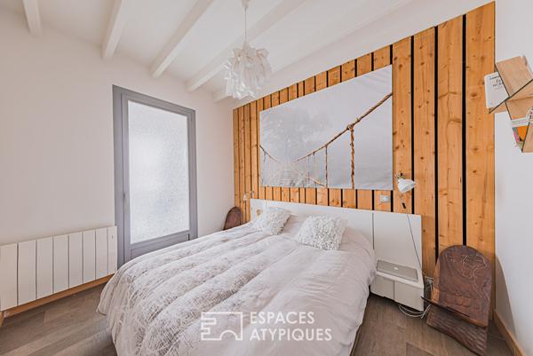 Maison familiale en centre-ville avec accès à la plage