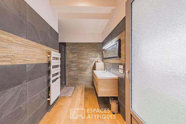 Maison familiale en centre-ville avec accès à la plage