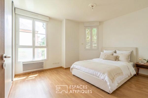 Appartement esprit maison avec jardin dans bâtisse historique