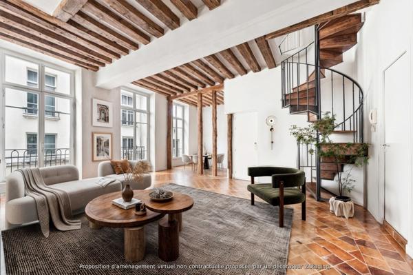 Vente Appartement de luxe Paris 3 3 Pièces 109.14 m²