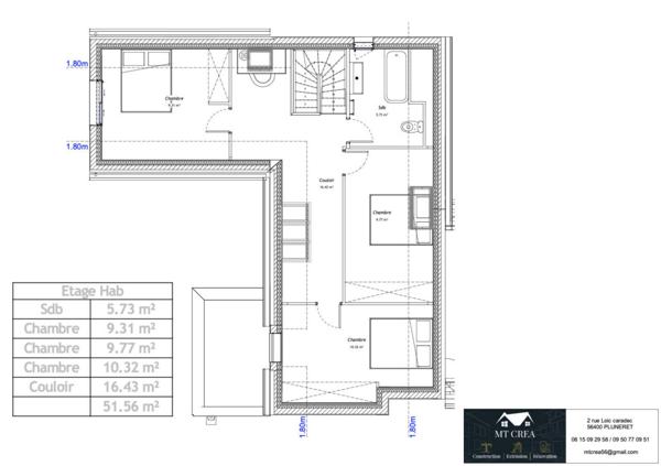 Maison à vendre 5 pièces de 128 m²