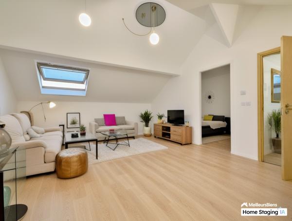 Appartement duplex rénové