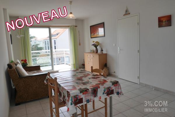 Bel appartement T2 41 m², Cave, Place de Parking sécurisée Saint-Brevin-les-Pins (44250)