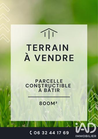 Terrain à vendre 800 m² Aureilhan