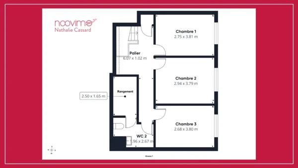 NORT-SUR-ERDRE Maison Quartier gare 137 m2 4 chambres