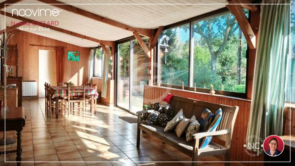 Longère en Pierres de 140 m² en plain-pied avec véranda sur 2750 m²