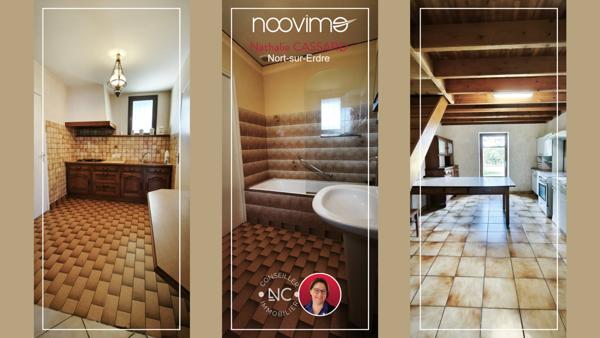 Longère en Pierres de 140 m² en plain-pied avec véranda sur 2750 m²