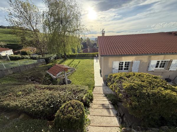 La Ricamarie (42150) MAISON 105m2 SUR SOUS SOL
