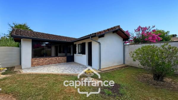 Maison familiale 4 chambres avec piscine, dépendance et garage indépendant – Pomarez centre