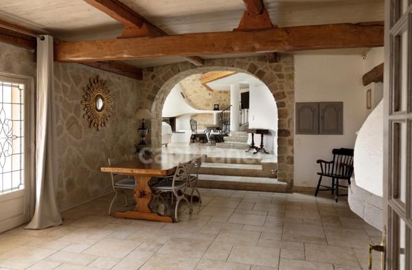 Propriete à vendre 6 pièces GOURDON (06), vue mer, jardin de 6000 m², garage...