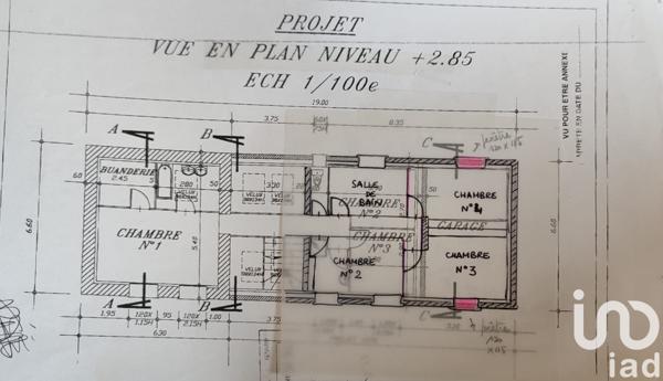Maison traditionnelle 8 pièces de 180 m² à Thuré (86540)