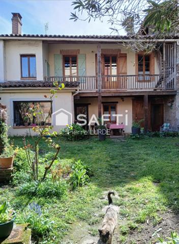 Toulousaine rénovée de 180 m2 avec jardin et garage