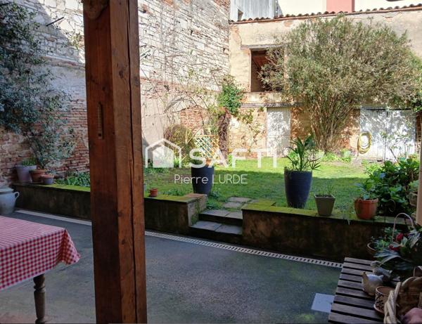 Toulousaine rénovée de 180 m2 avec jardin et garage