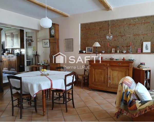 Toulousaine rénovée de 180 m2 avec jardin et garage