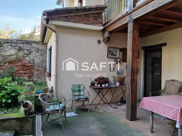 Toulousaine rénovée de 180 m2 avec jardin et garage