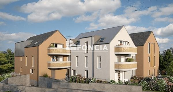 À vendre Appartement 3 pièces 67 m² - Saint-erblon 35230