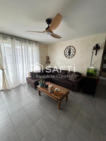 Pavillon de 2019, plain-pied, deux chambres, terrain clos
