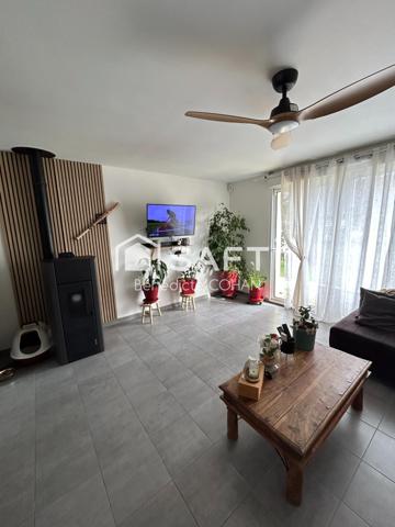 Pavillon de 2019, plain-pied, deux chambres, terrain clos