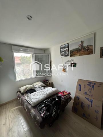 Pavillon de 2019, plain-pied, deux chambres, terrain clos