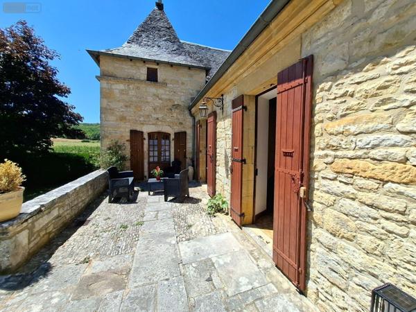 Maison de maître à vendre à Salignac-Eyvigues en Dordogne (24590), ref : 18113/121