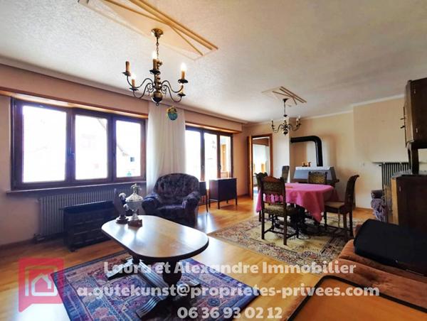 Vente maison 4 pièces d'environ 111 m2 + jardin + garage + sous-sol