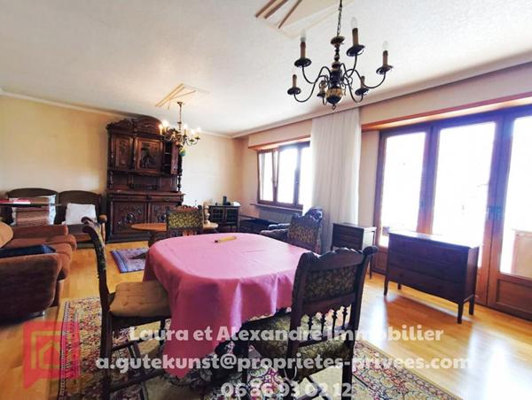 Vente maison 4 pièces d'environ 111 m2 + jardin + garage + sous-sol