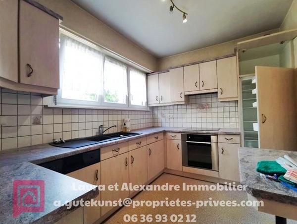 Vente maison 4 pièces d'environ 111 m2 + jardin + garage + sous-sol
