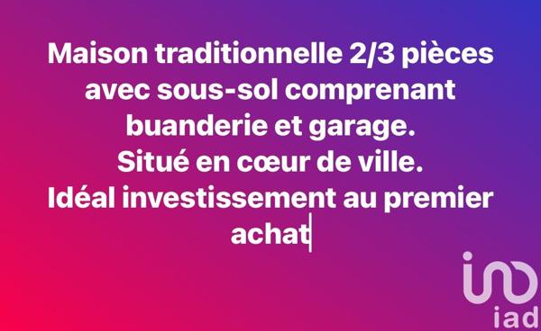 Maison à vendre 3 pièces 57 m² Pierrefitte-sur-Seine