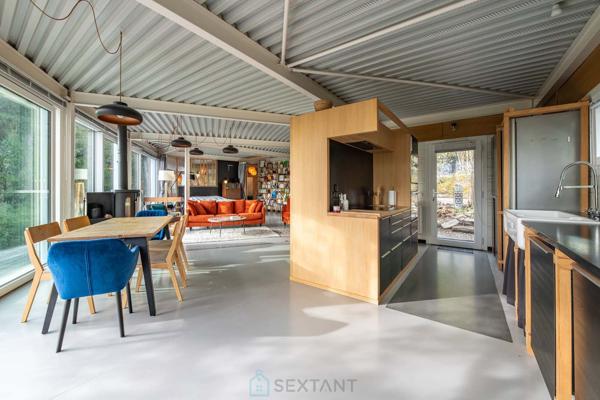 Esprit loft en bord de Seine