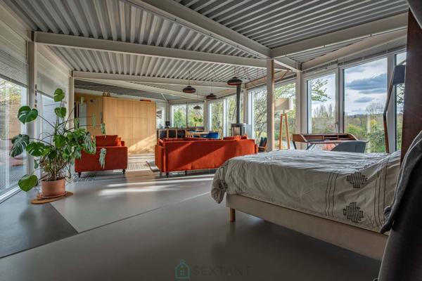 Esprit loft en bord de Seine