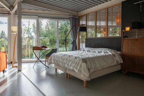 Esprit loft en bord de Seine
