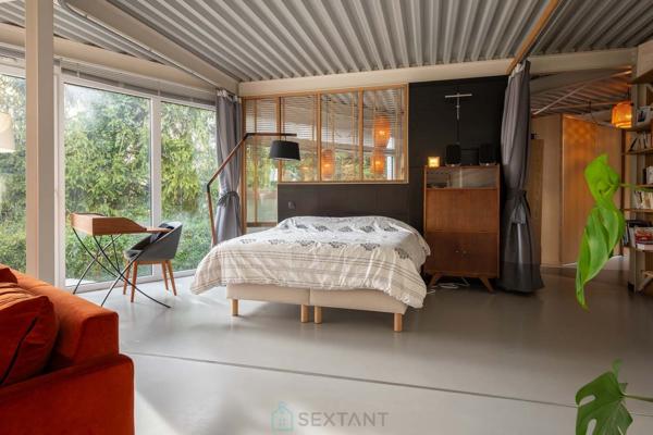 Esprit loft en bord de Seine