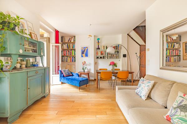 Atypique - Duplex avec grand jardin à 10 minutes du métro