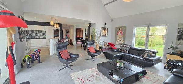 CHARTRES PROCHE - Coeur de Vallée de l'Eure, Sublime Maison style Architecte d'env. 245m² sur un terrain 1380m²