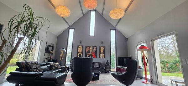 CHARTRES PROCHE - Coeur de Vallée de l'Eure, Sublime Maison style Architecte d'env. 245m² sur un terrain 1380m²