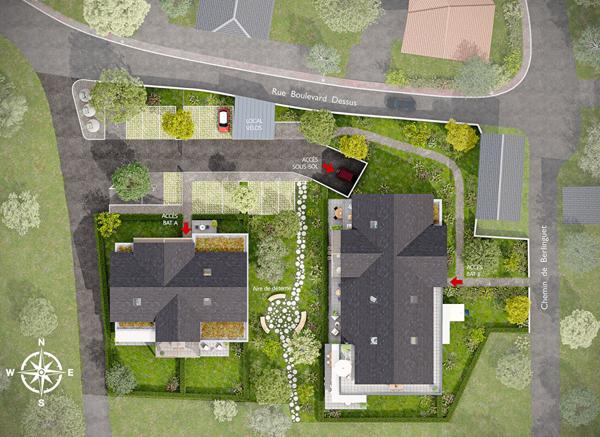 Programme neuf sur la commune de Voglans, entre Aix les bains et Chambéry