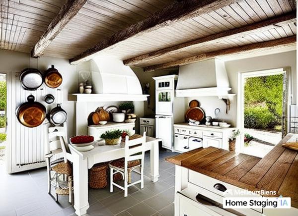 Maison de village avec garage fermé