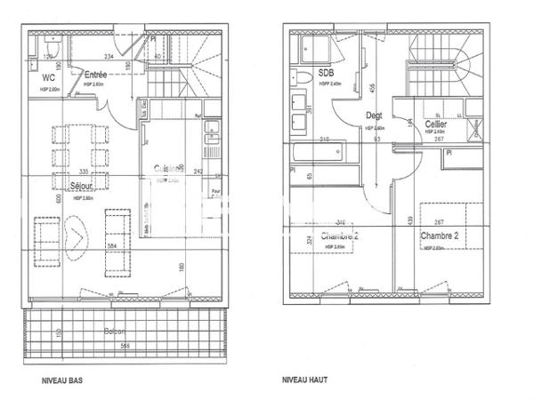 Location Appartement 3 pièces 80.6 m² - 185 RUE NATTIER Brest 29200