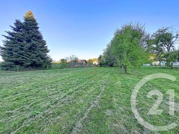 Terrain à vendre  1188 m 2   VOUJEAUCOURT  - 25