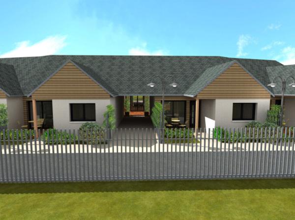 Maisons neuves de plain-pied DERVAL 50m²