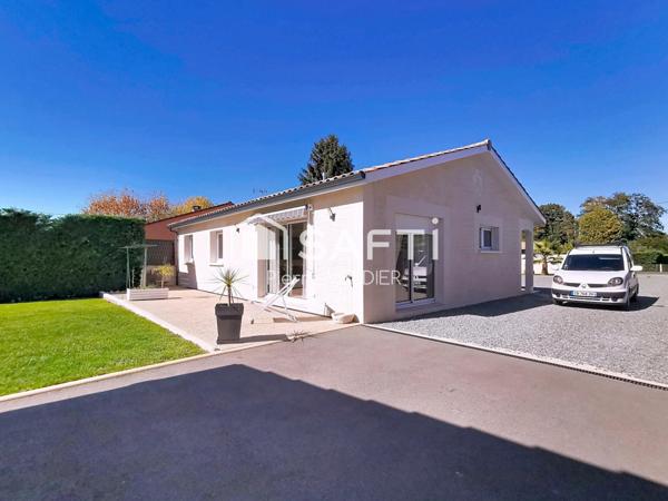 Neuf, belles prestations, grand garage