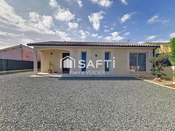 Neuf, belles prestations, grand garage