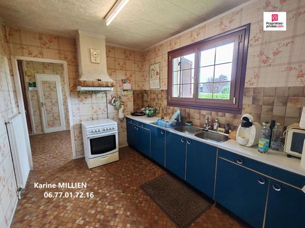 SAINT LUBIN DES JONCHERETS 28350 Maison individuelle sur sous-sol total - 3 chambres - Terrain - 166 000  HAI