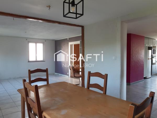 Maison 4 chambres et deux garages