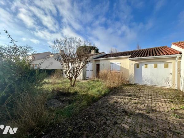 ST HILAIRE DE RIEZ, 800m de la plage, maison 3 chambres, garage, terrain de 479m² !
