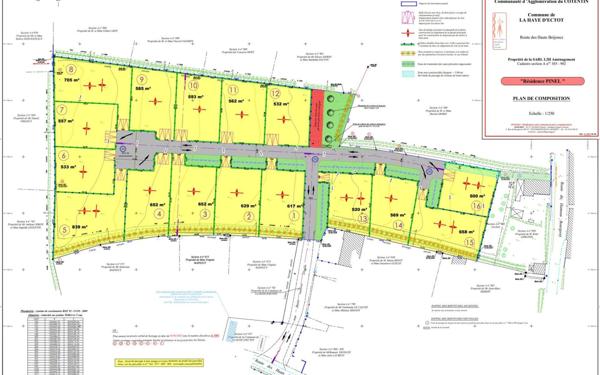 Terrain à vendre    La Haye-d'Ectot