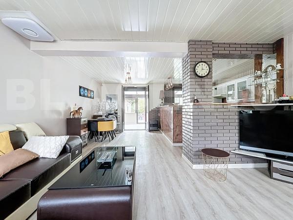 Coubron – Maison 148m2 habitable (180m2 au sol) – 5 Chambres – Véranda – Garage 